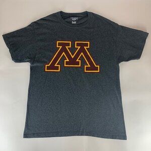 Minnesota Golden Gophers NCAA Gray Champion Short Sleeve Shirt Mens Large